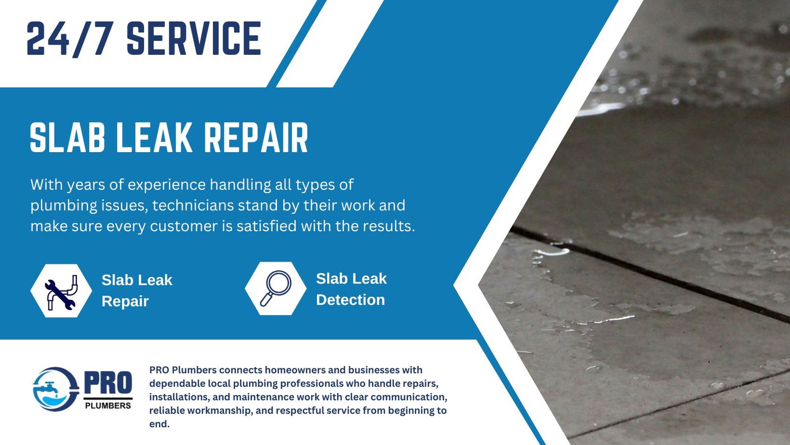Slab Leak Repair in Norwalk