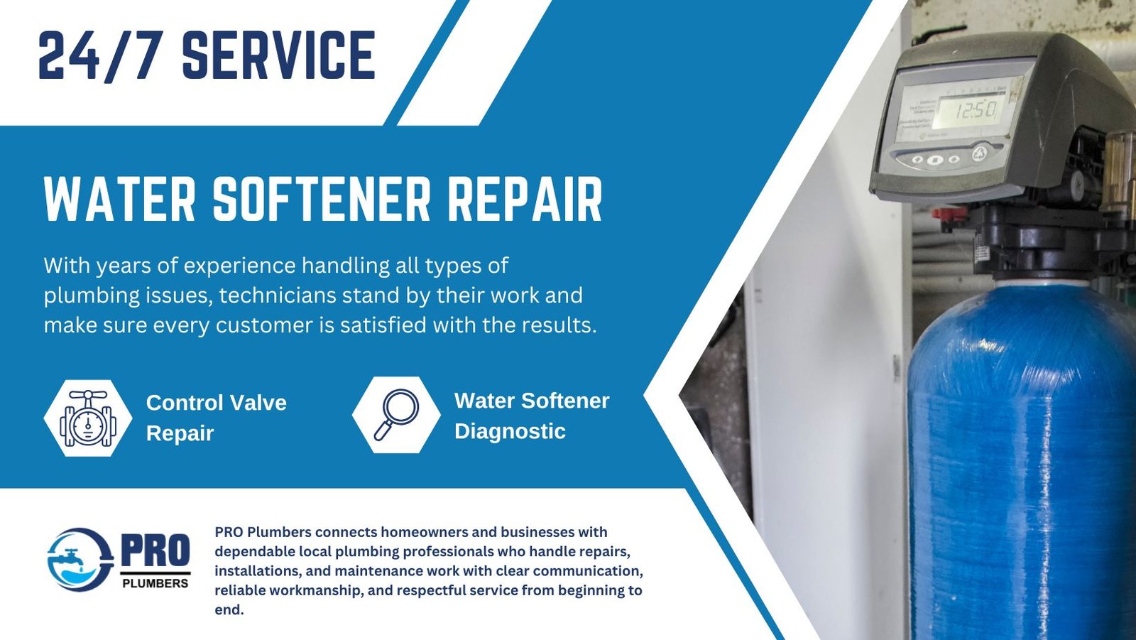 Water softener repair in Norwalk, CA